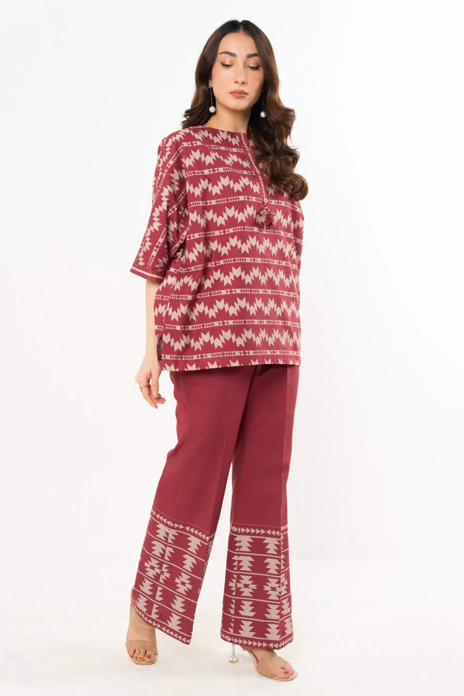 AlKaram- 3 Piece Printed Lawn Unstitched