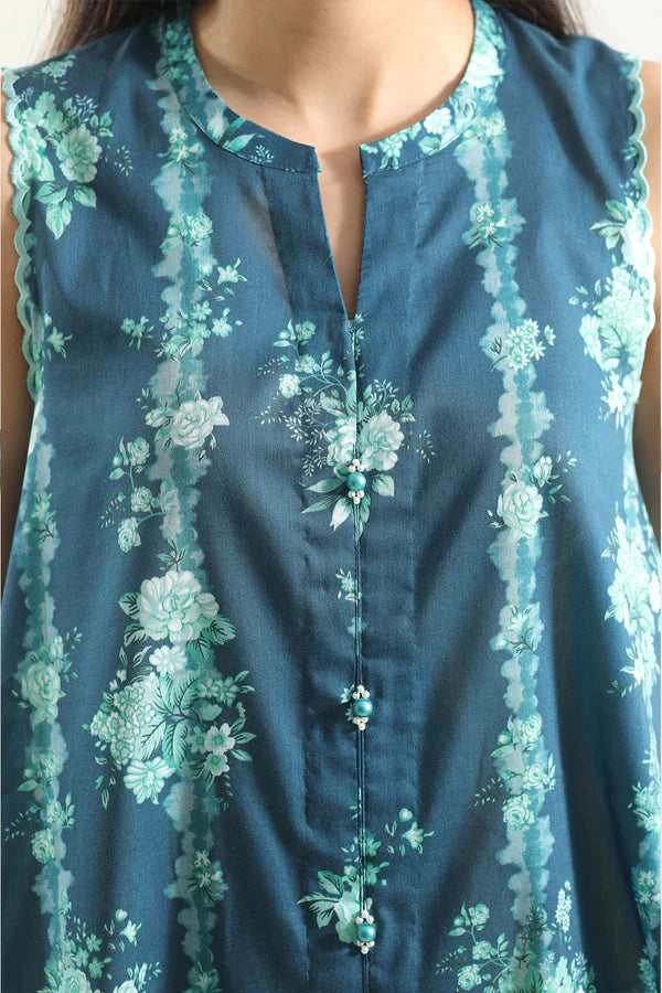 SAYA - Unstitched Printed Lawn 3 Piece