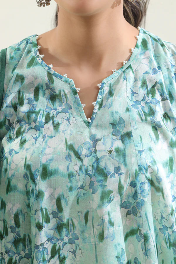 SAYA - Unstitched Printed Lawn 3 Piece