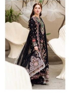 QALAMKAR - 3PC EMBROIDERED Unstitched