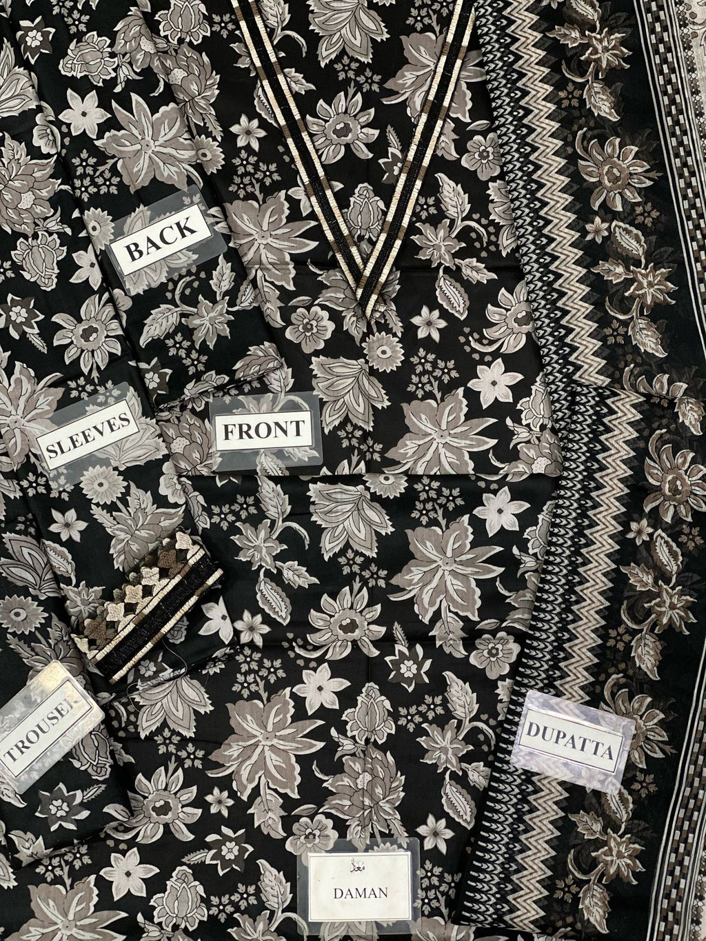 Baroque -  Embroidered Lawn 3 piece Unstitched