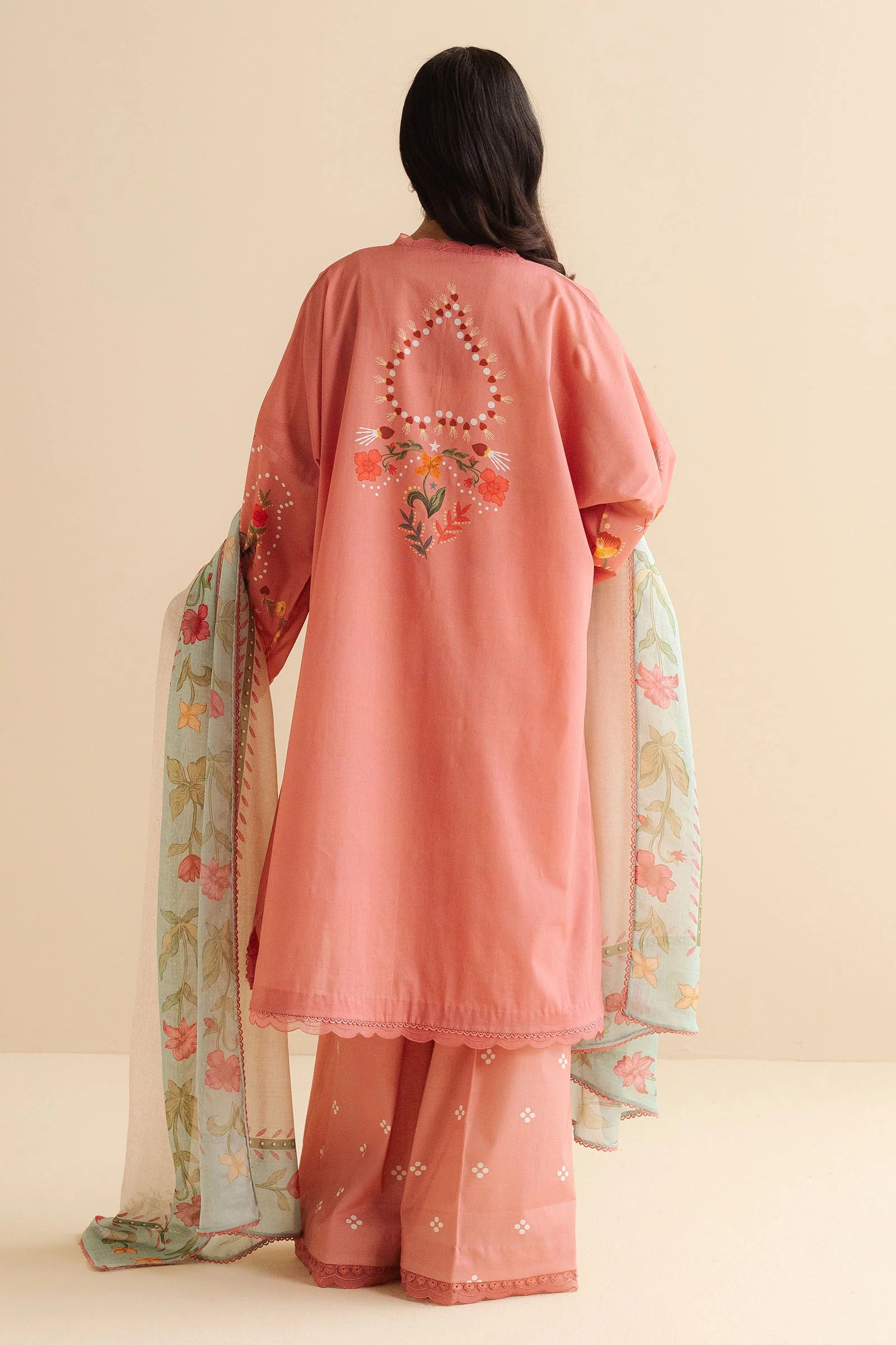 COCO BY ZARA SHAHJAHAN - 3PC UNSTITCHED - PRIINTED LAWN