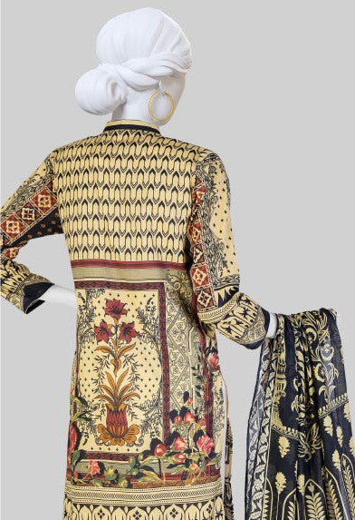 Panjnad By J. | Lawn Printed 3 Piece Unstitched Suit
