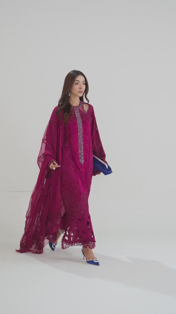 MARIA B. - 3 Piece Unstitched Embroidered Lawn Suit