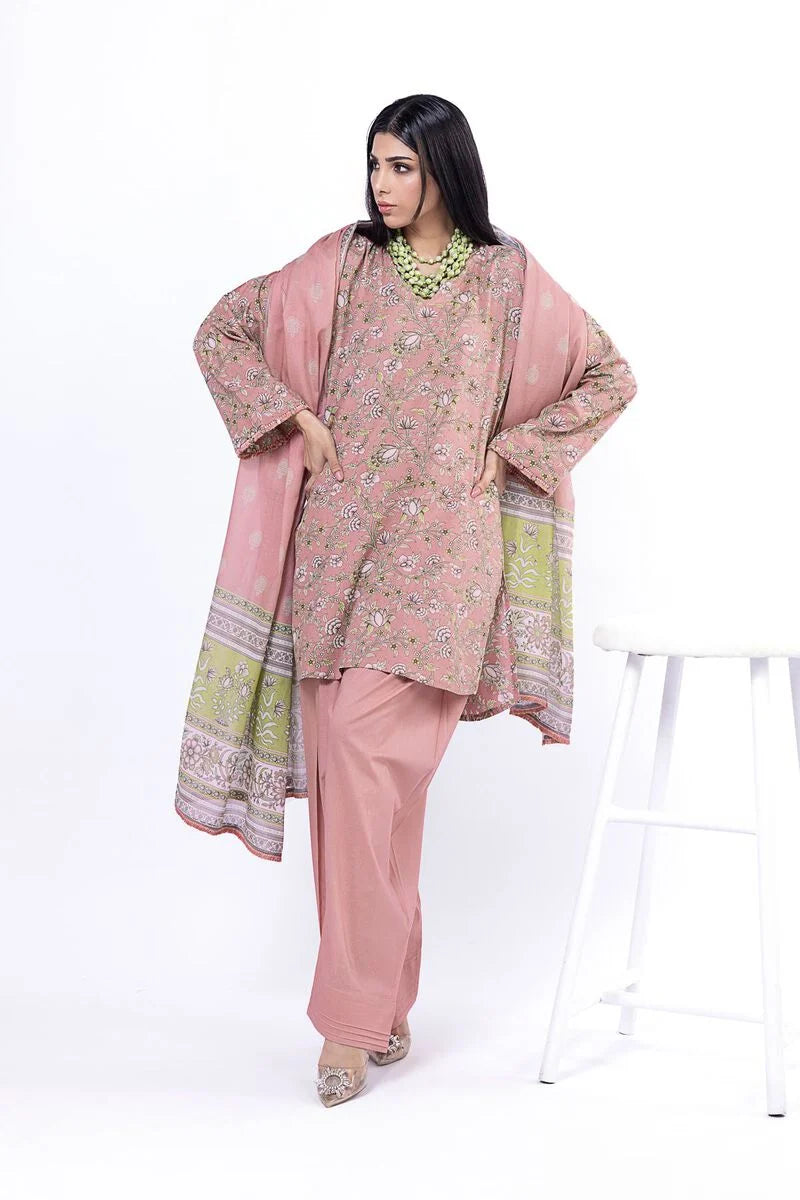 Khaadi - Unstitched 3 Piece Printed Lawn