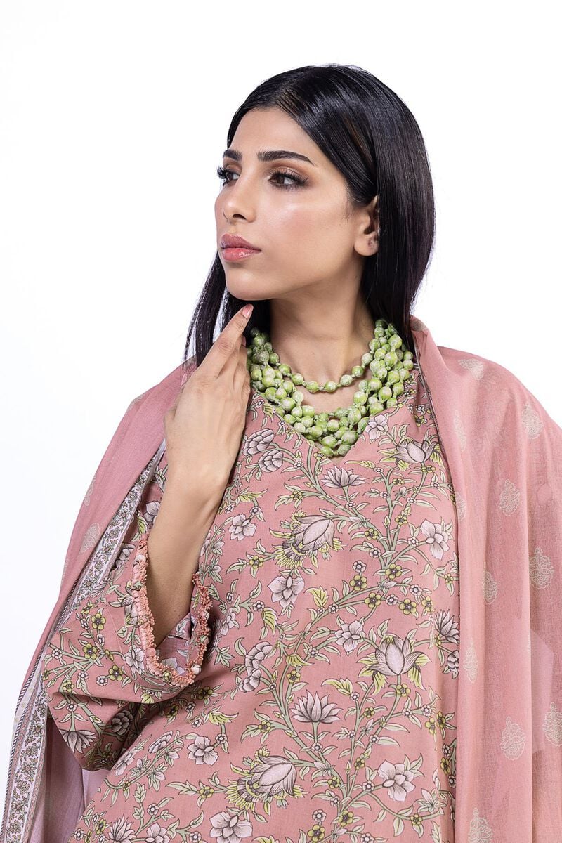 Khaadi - Unstitched 3 Piece Printed Lawn