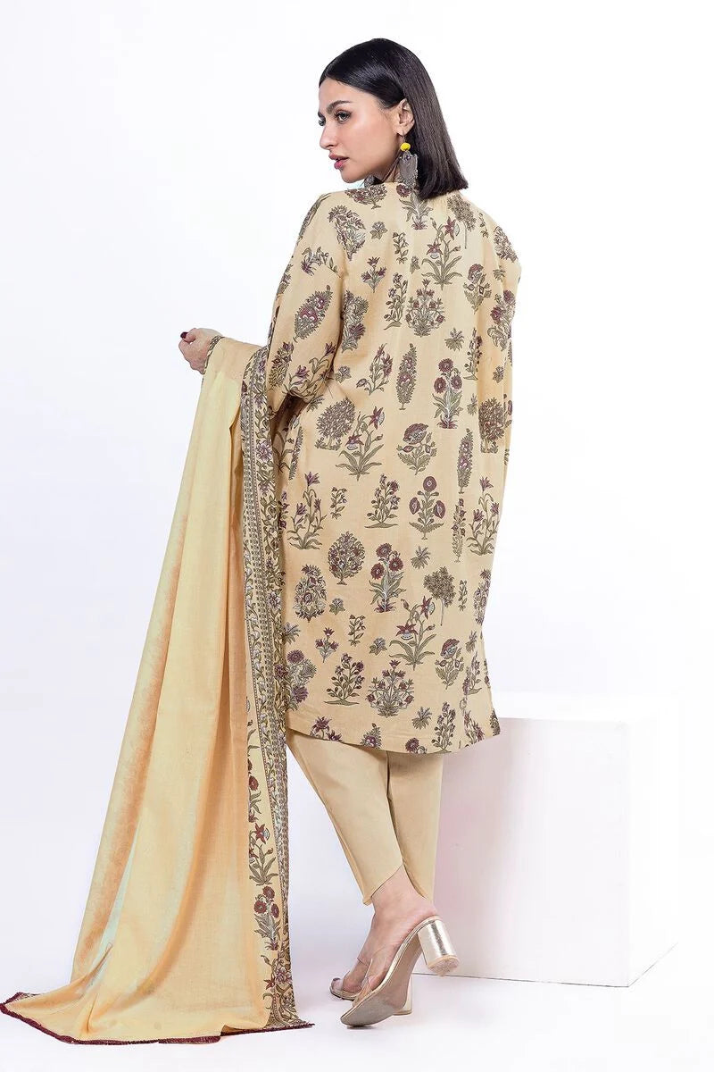 Khaadi - Unstitched 3 Piece Printed Lawn